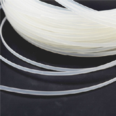 Halcsont 5 x1,0 mm széles plasztikus műanyag - CLEAR (Szntelen)